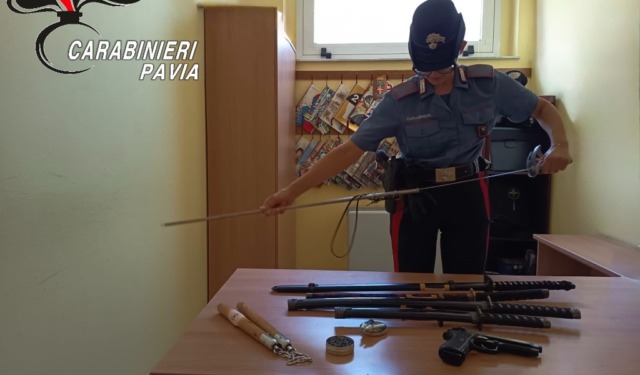 Controlli straordinari dei Carabinieri portano a un arresto per maltrattamenti e a un maxi sequestro d’armi