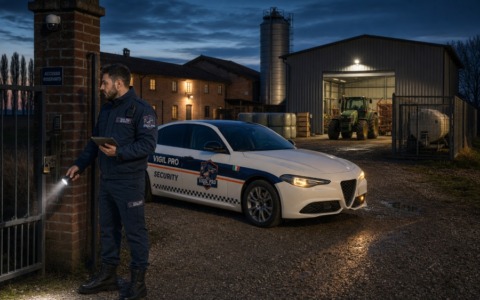 Vigilanza privata nel Pavese: come proteggere cascine e siti agricoli isolati tra notte e campagna