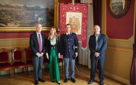 Filippo De Simone alla guida del Commissariato: vertice in Municipio con Questore e Sindaco