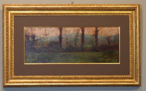“Prati e colline della Val Curone”, capolavoro ritrovato di Pellizza da Volpedo in mostra a Belgioioso