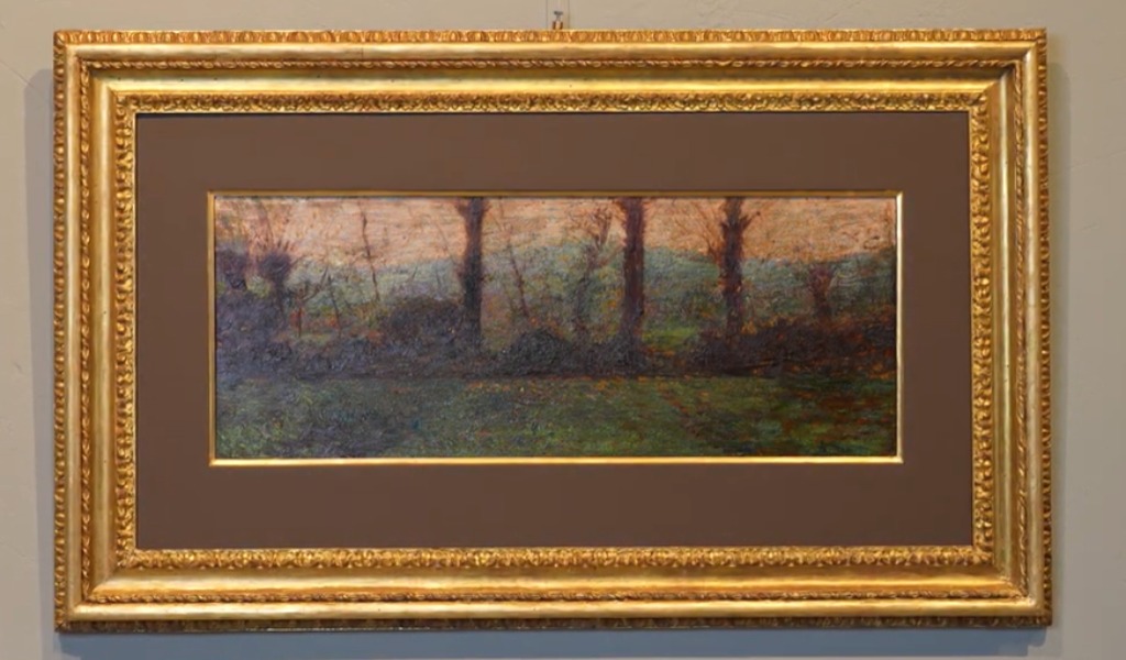 “Prati e colline della Val Curone”, capolavoro ritrovato di Pellizza da Volpedo in mostra a Belgioioso