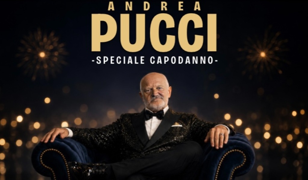 Capodanno al PalaElachem con Andrea Pucci: a Vigevano il brindisi per il 2027 è all’insegna della comicità
