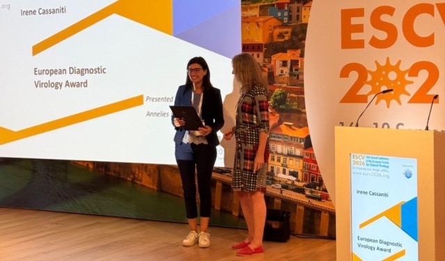 Policlinico San Matteo di Pavia, premio europeo alla virologa Irene Cassaniti
