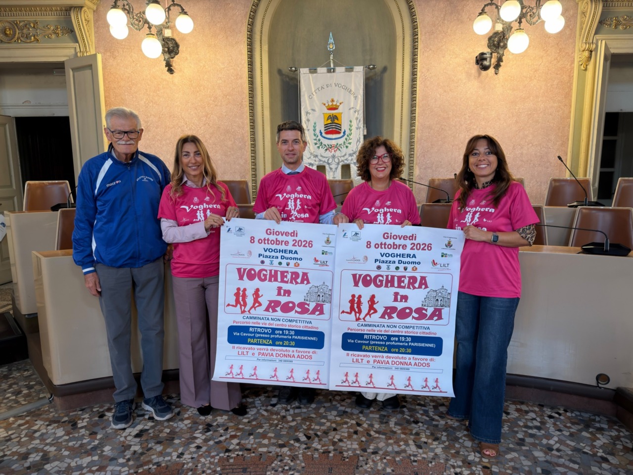 “Voghera in Rosa” torna in centro per sostenere la ricerca scientifica