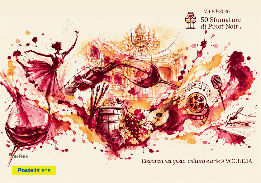 Speciale annullo di Poste Italiane per la settima edizione di “50 Sfumature di Pinot Noir”